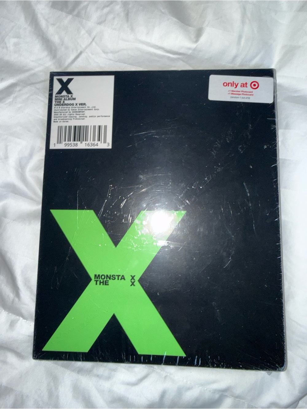 Monsta X Album with Bright Green X Cover